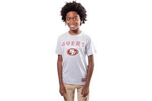 Ultra Game NFL Boys Active Crew Neck T-Shirt