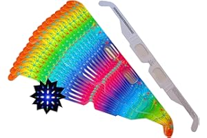 Rob's Super Happy Fun Store Fireworks Diffraction Glasses - 50 Starburst Effect Diffraction Glasses Plus1 Rainbow Hearts Effect Diffraction Glasses