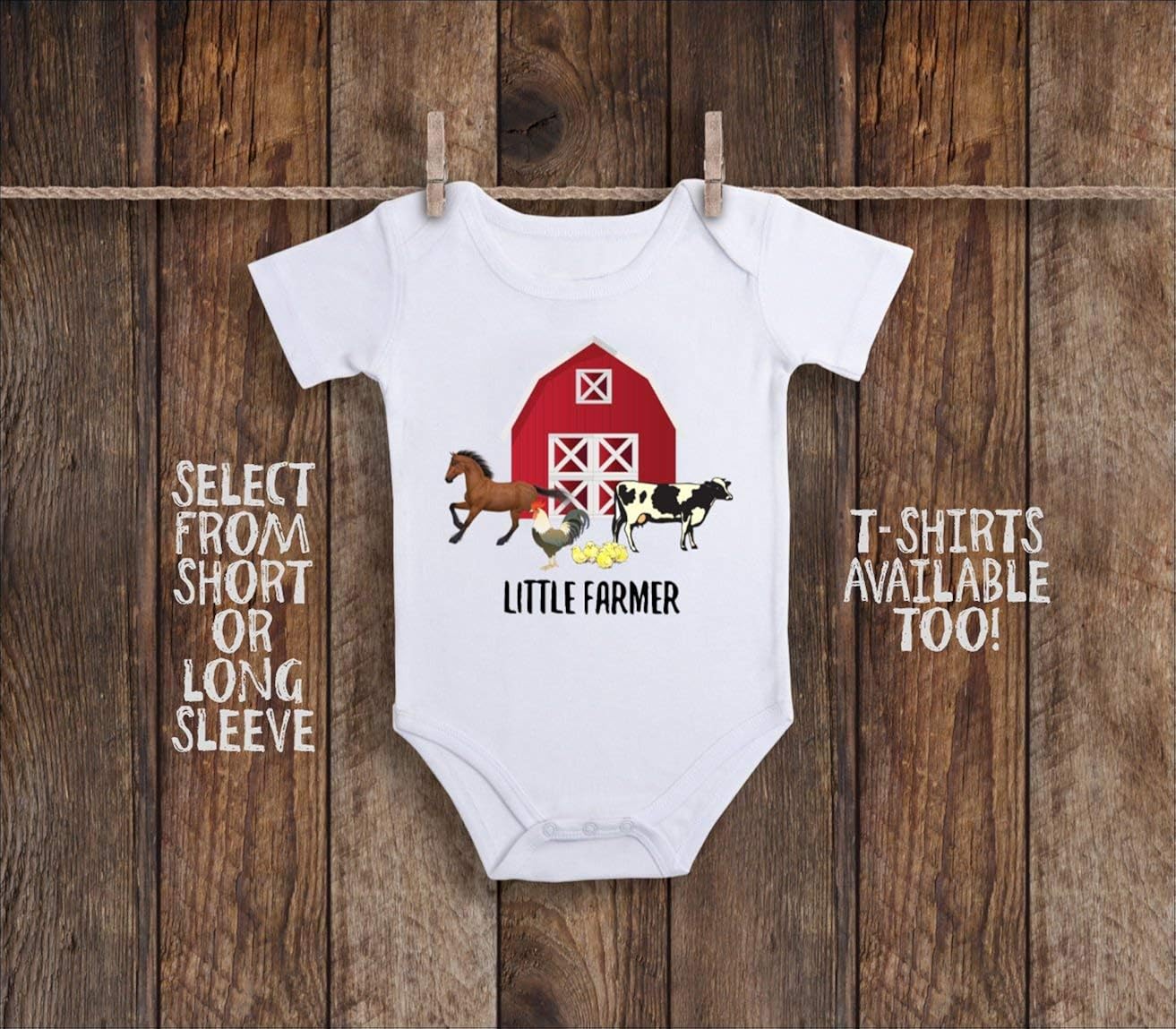 baby boy farm outfit