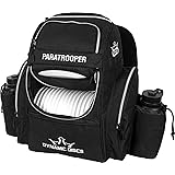 Dynamic Discs Paratrooper Disc Golf Bag | Frisbee Golf Backpack Bag with 18+ Disc Capacity | Extra Storage Pockets | Padded S