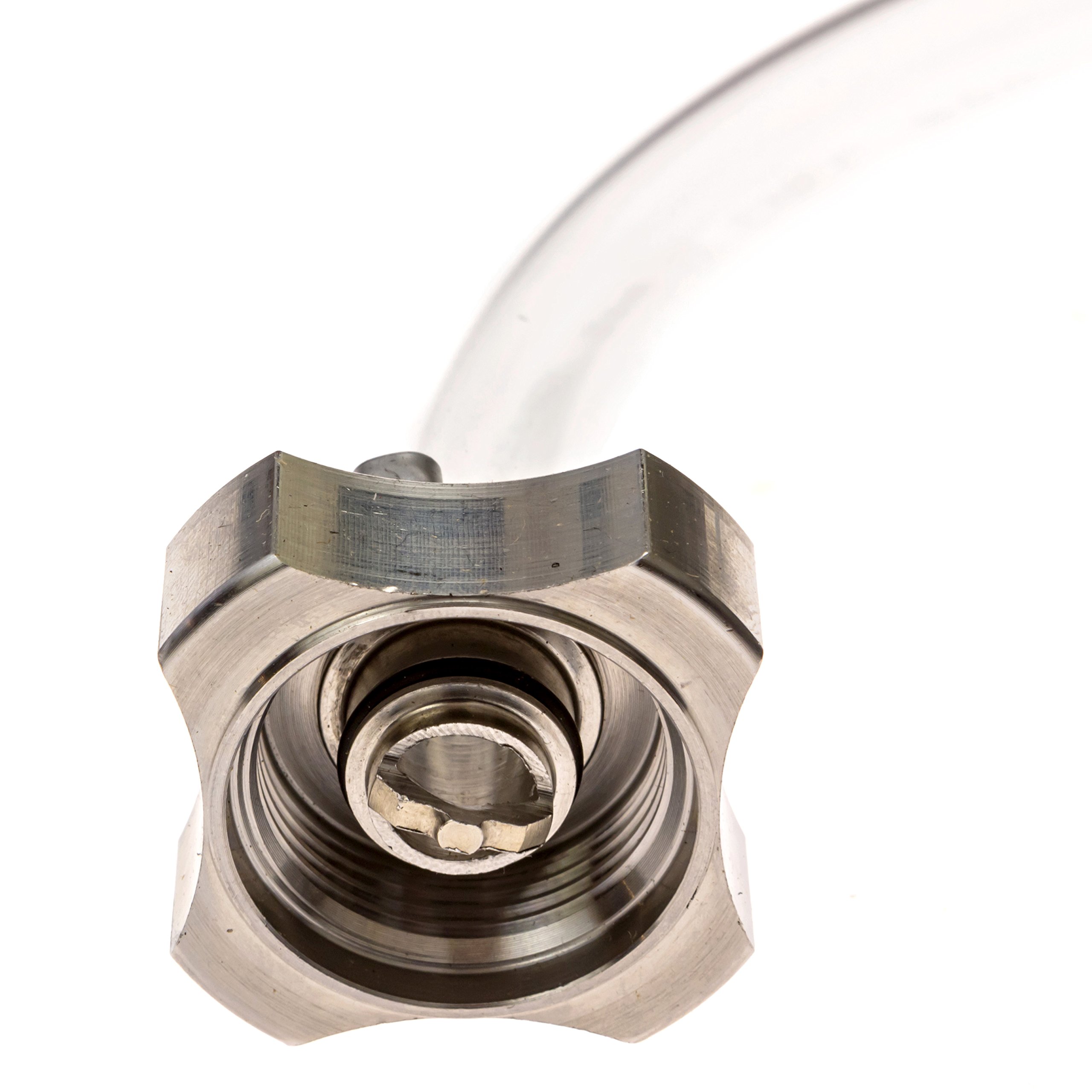 Photo 1 of ValvoMax Replacement Drain Tube Assembly - Stainless Drain Hose Attachment