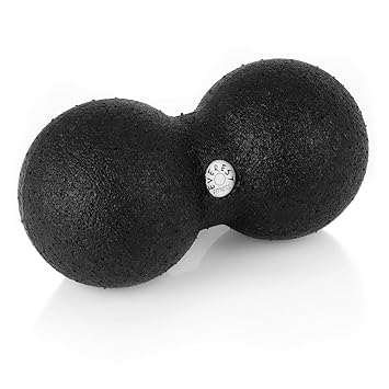 EVEREST FITNESS Pelota automasaje en Negro de Espuma - twinball ...