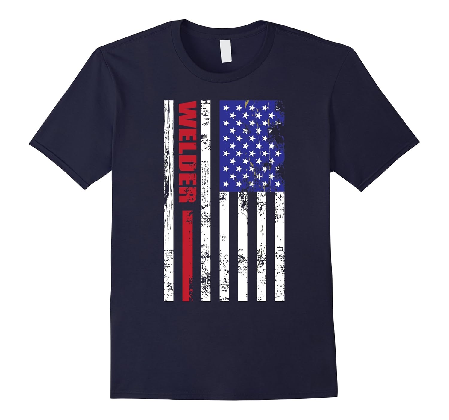 Welder US Flag T-Shirt-ANZ