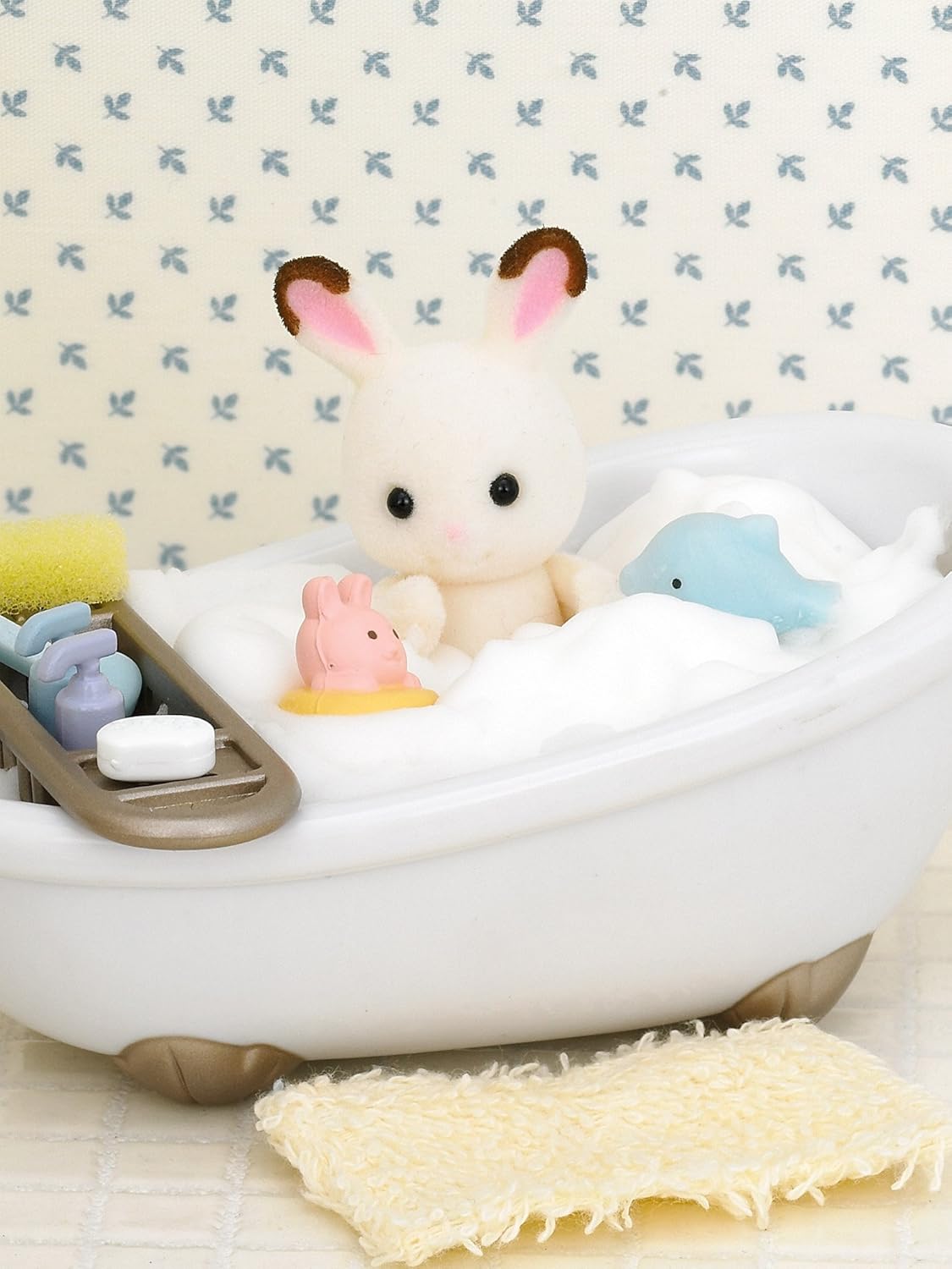 sylvanian families country bathroom set 5034