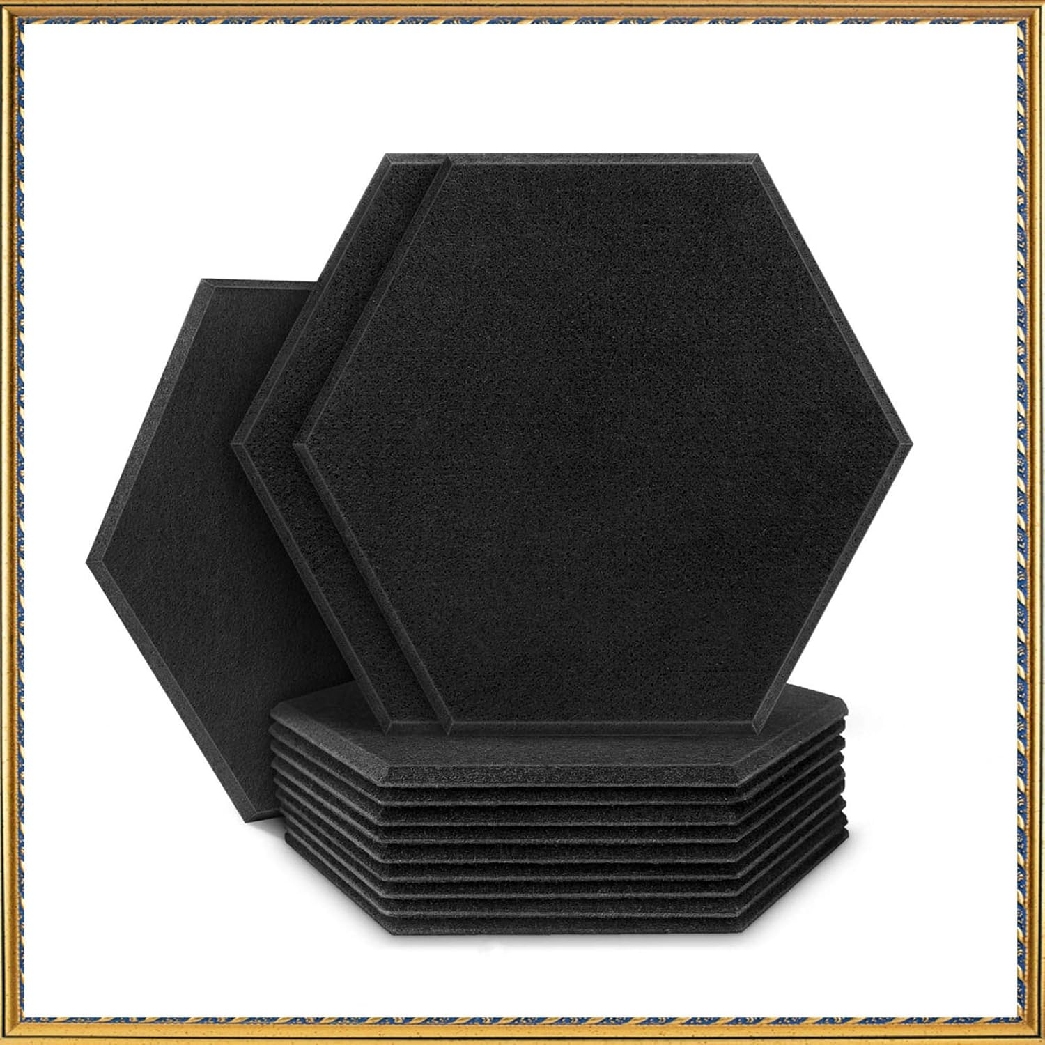 Amazon.com: Acoustic Panels Sound Dampening Panels Irregular Hexagon