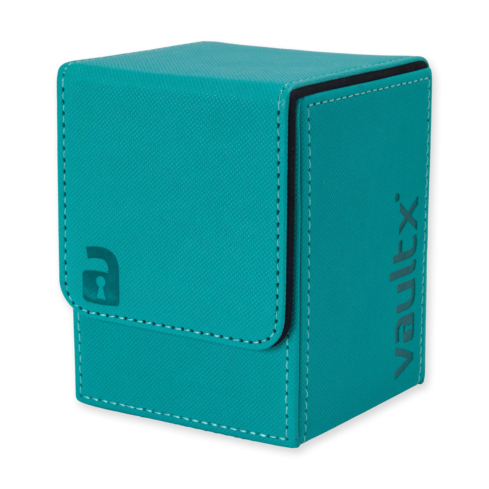 Vault X Trading Card Deck Box, 80+ sleeved cards, Premium Exo-Tec Material, Toploading Card Holder Storage Box, Magnetic Lid, for MTG Commander, TCG (Yellow) — image 1