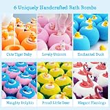 Aofmee Bath Bombs for Kids with Toys Inside Handmade Natural Spa Fizzies view 5