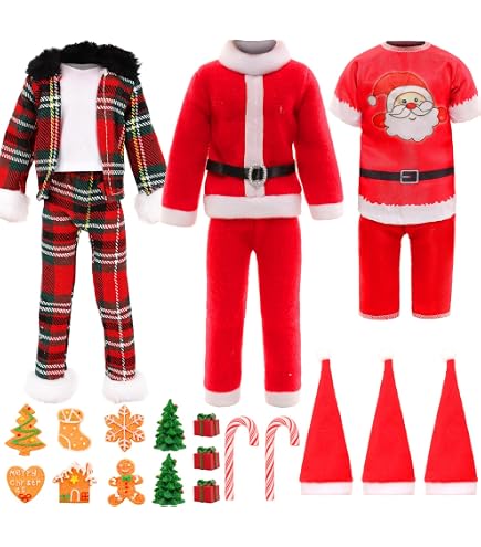 Conjunto De Ropa De Invierno Para Muñecas De 11.5 Pulgadas (30 Cm) - Abrigo De Piel, Vestido, Accesorios