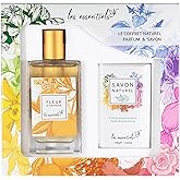 Les Essentiels Fleur d'Oranger Perfume and Soap Gift Set - Citrus Floral Scent - Perfume for Women and Men - EDP Spray and Natural Soap - 2 pc