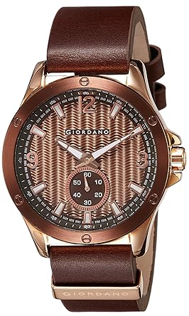 Analog Brown Dial Mens Watch - 1765-05