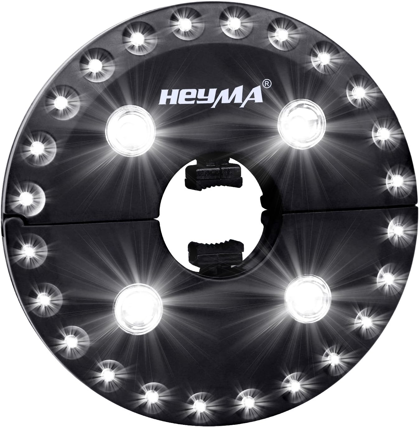 HEYMA Patio Umbrella Light Cordless LED Lights with 3 Brightness Modes, Battery Operated Umbrella Pole Lights for Umbrella, Camping Tent, Outdoor (28 LED)