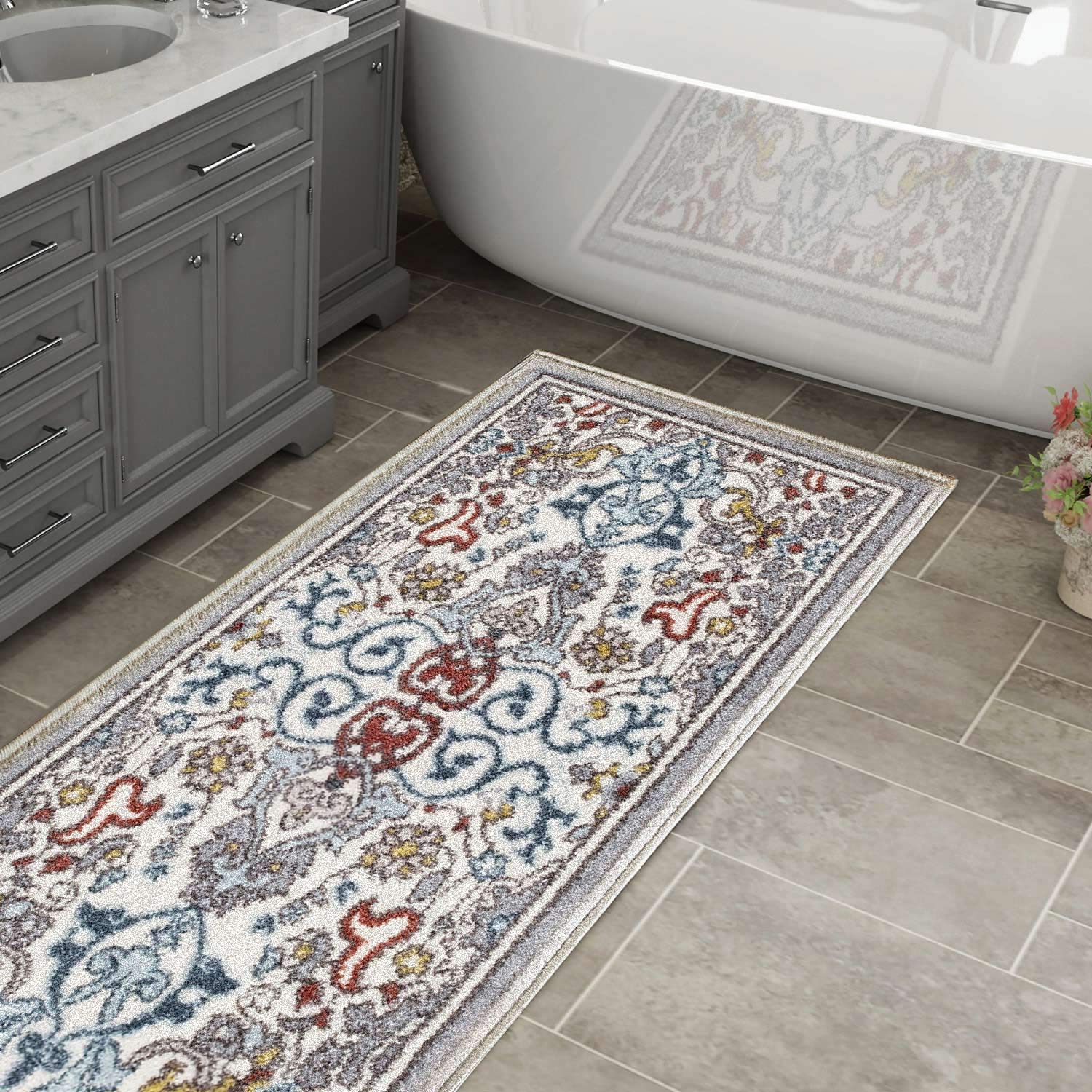 Best Distressed 2 X 6 Kitchen Runner