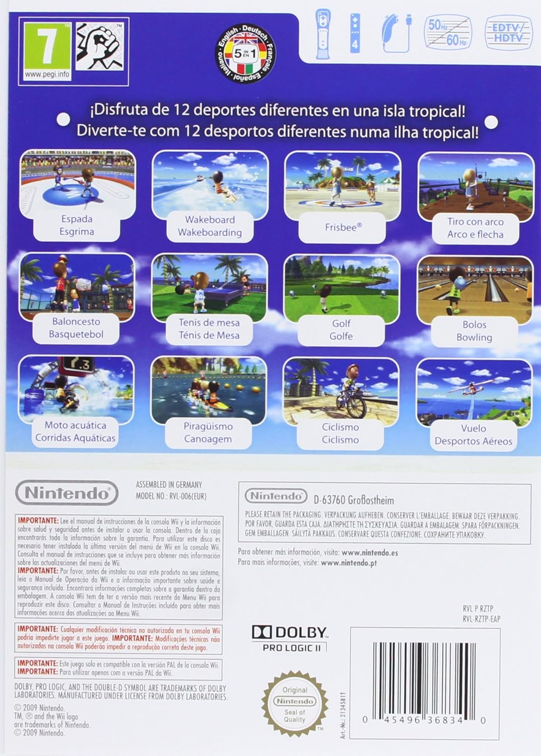 Sports Resort - Selects: Amazon.es: Videojuegos