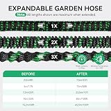 Yofidra 100ft Expandable Hose Pipe with 3-Layer Latex, 10-Function Nozzle view 3