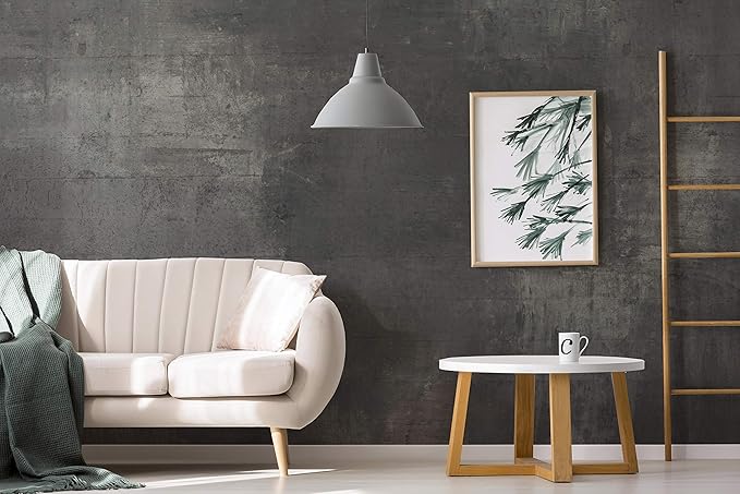 Vliestapete in Betonoptik - Fototapete hochwertig mit Beton Muster - UV- & wasserbeständiger Druck - Betontapete inklusive Kl