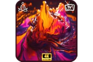Mesmerizing Fluid Art-4K Liquid Motion TV Vibe