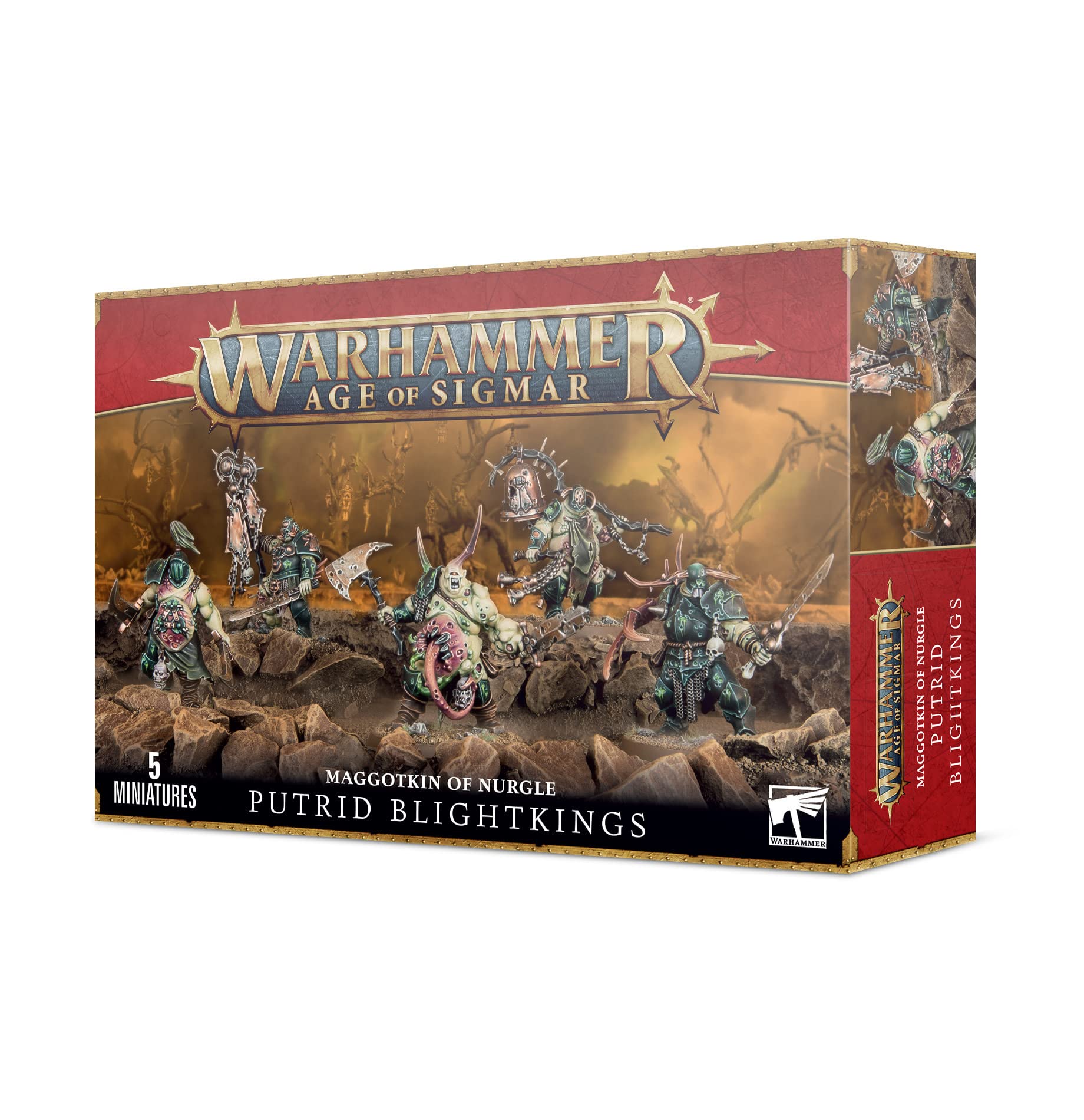 Warhammer AoS - Nurgle Ritbringers Putrid Blightings
