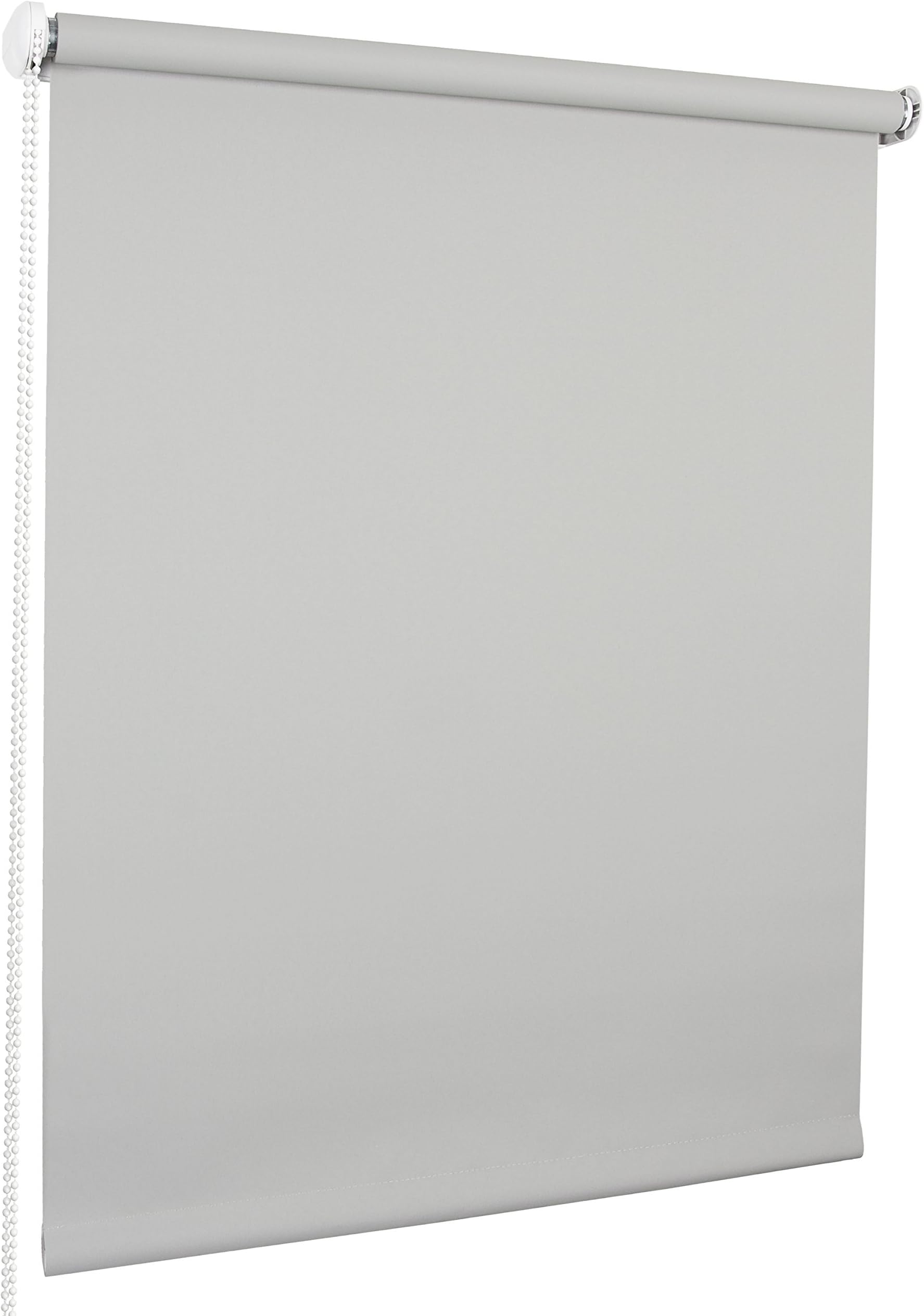 Rollmaxxx Roller Blind, Polyester, Grey, 60 x 190 cm
