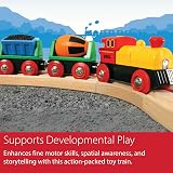 BRIO World Battery Operated Action Train Motorised Wooden Engine 3+ view 7