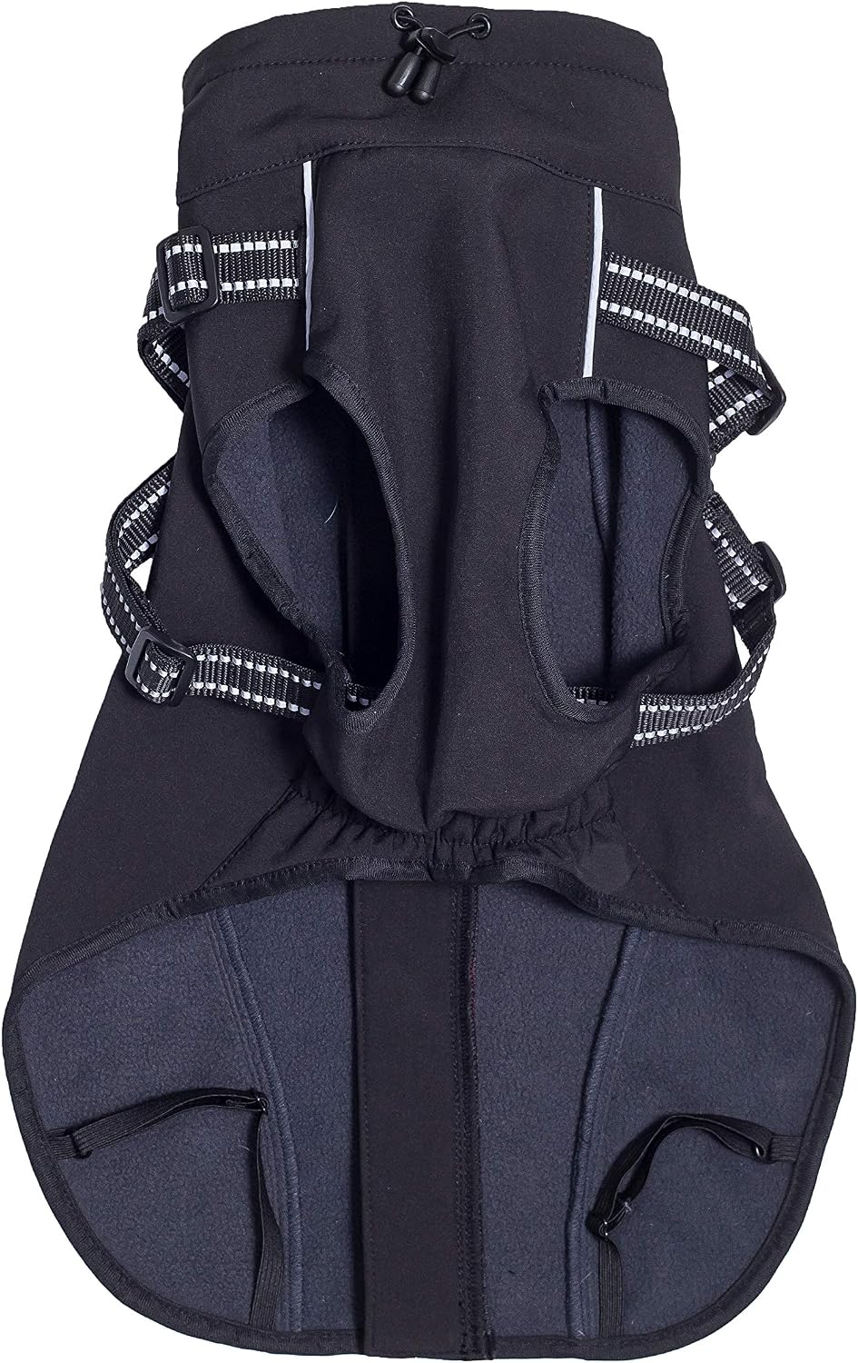 CHIARA Charlie Softshell Jacket, Black, X-Large, XL - Image 4