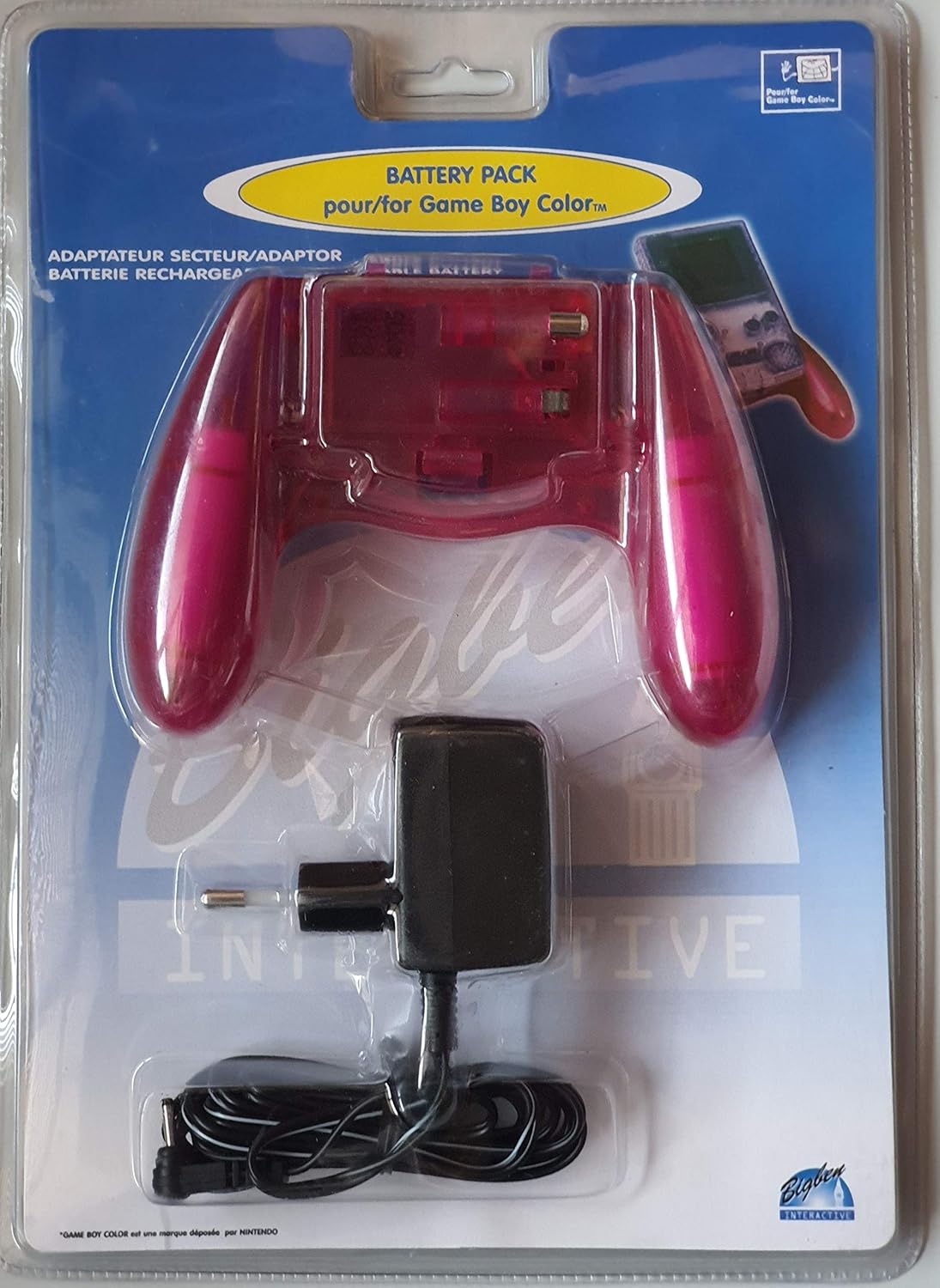 Bigben Chargeurs Batteries Wing batterie pour Gameboy Color