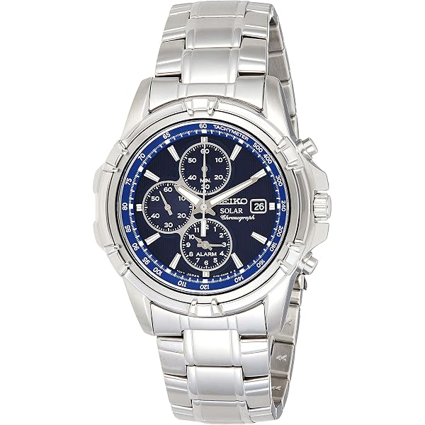 Nautica Orologio Uomo Cronografo Acciaio Inox | 44mm Quadrante Blu Cinturino Grigio | Modello NAPTCF211