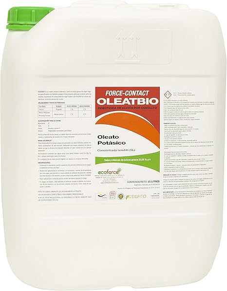 CULTIVERS Jabon potásico de 1 L. Insecticida ecologico con ...
