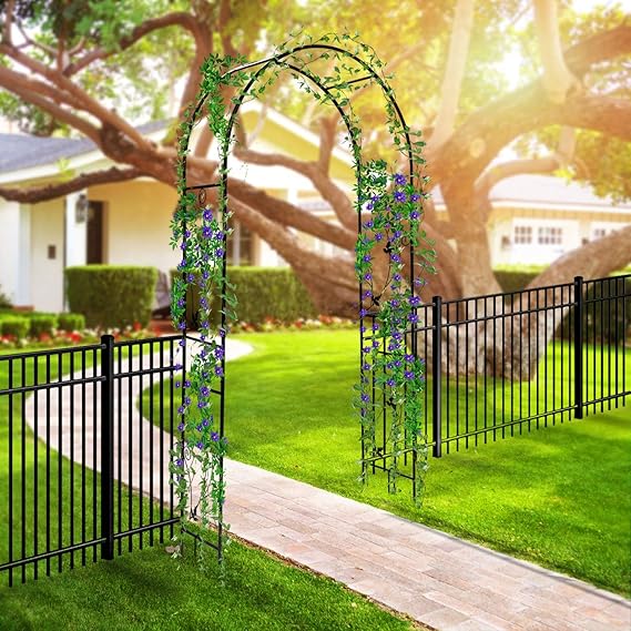 Amazon Com Sorbus Garden Arbor Pergola Arch For Climbing Plants