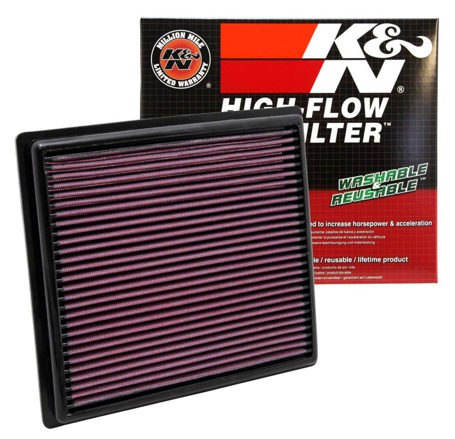 K&N Filters 332443 Car Replacement Air Filter Amazon.co.uk Car