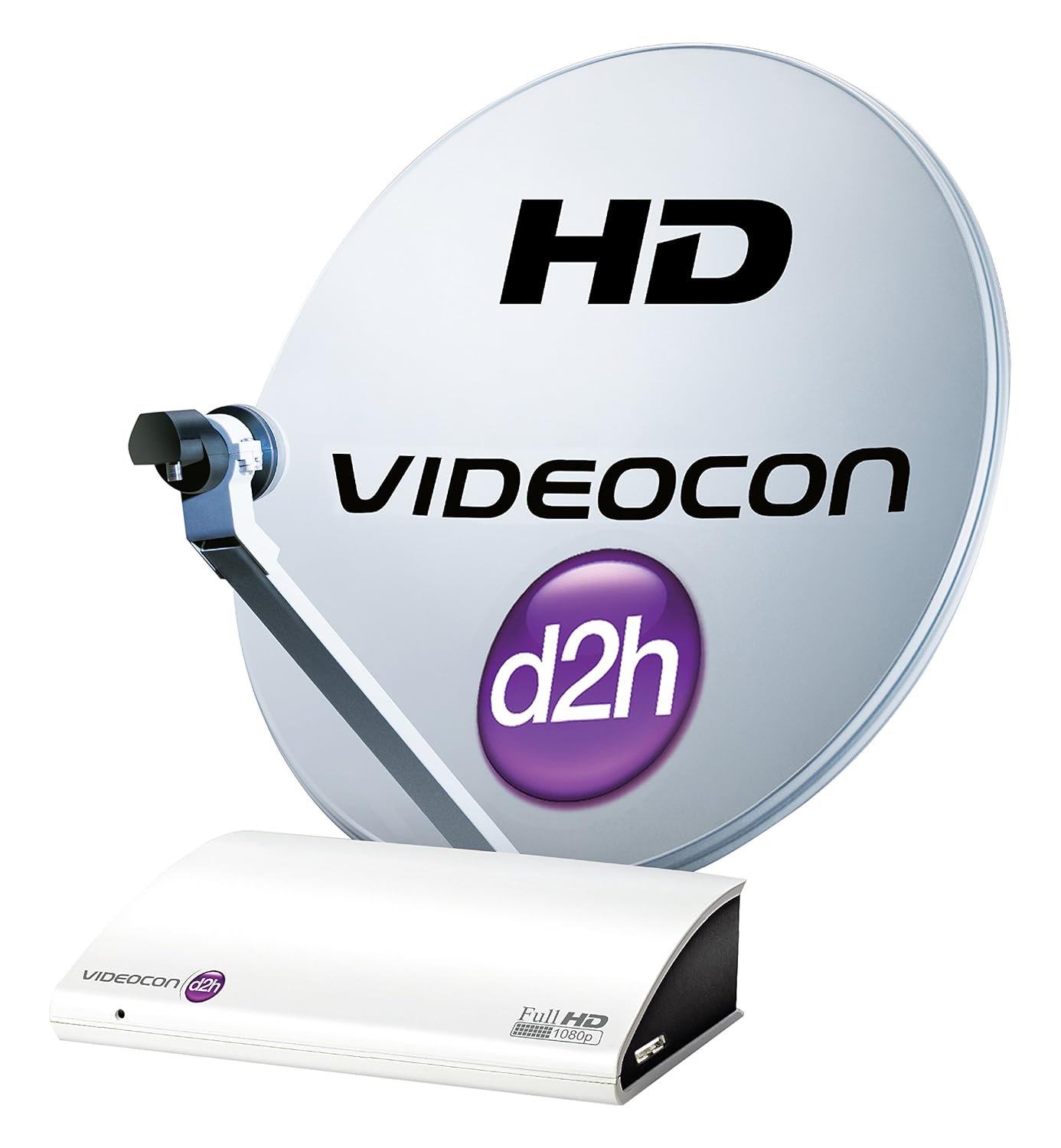 Videocon d2h HD Set Top Box with 6 Month Subscription Amazon.in