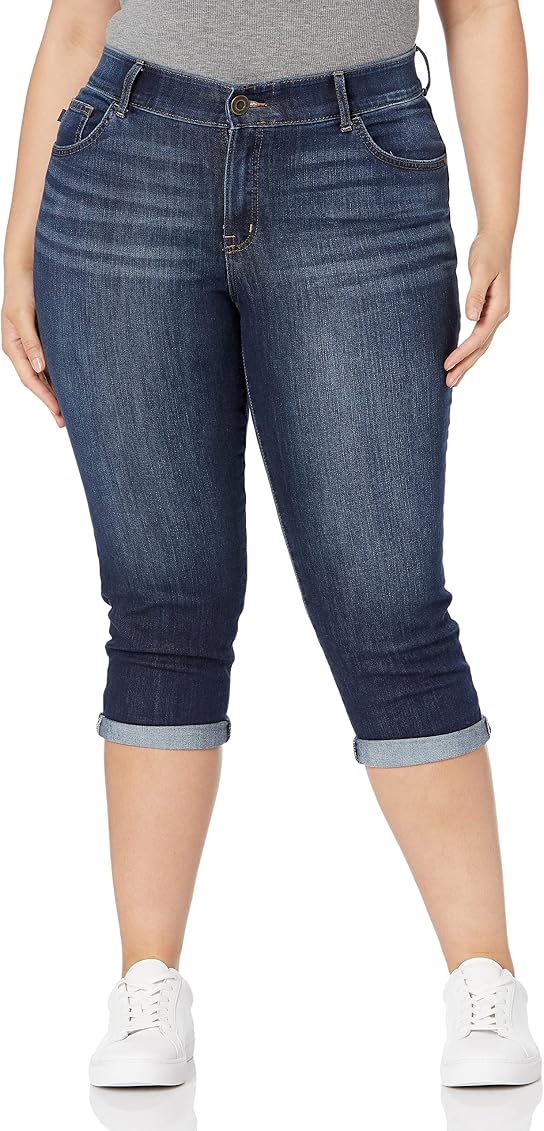 Regular Fit 5 Pocket Capri Jean 