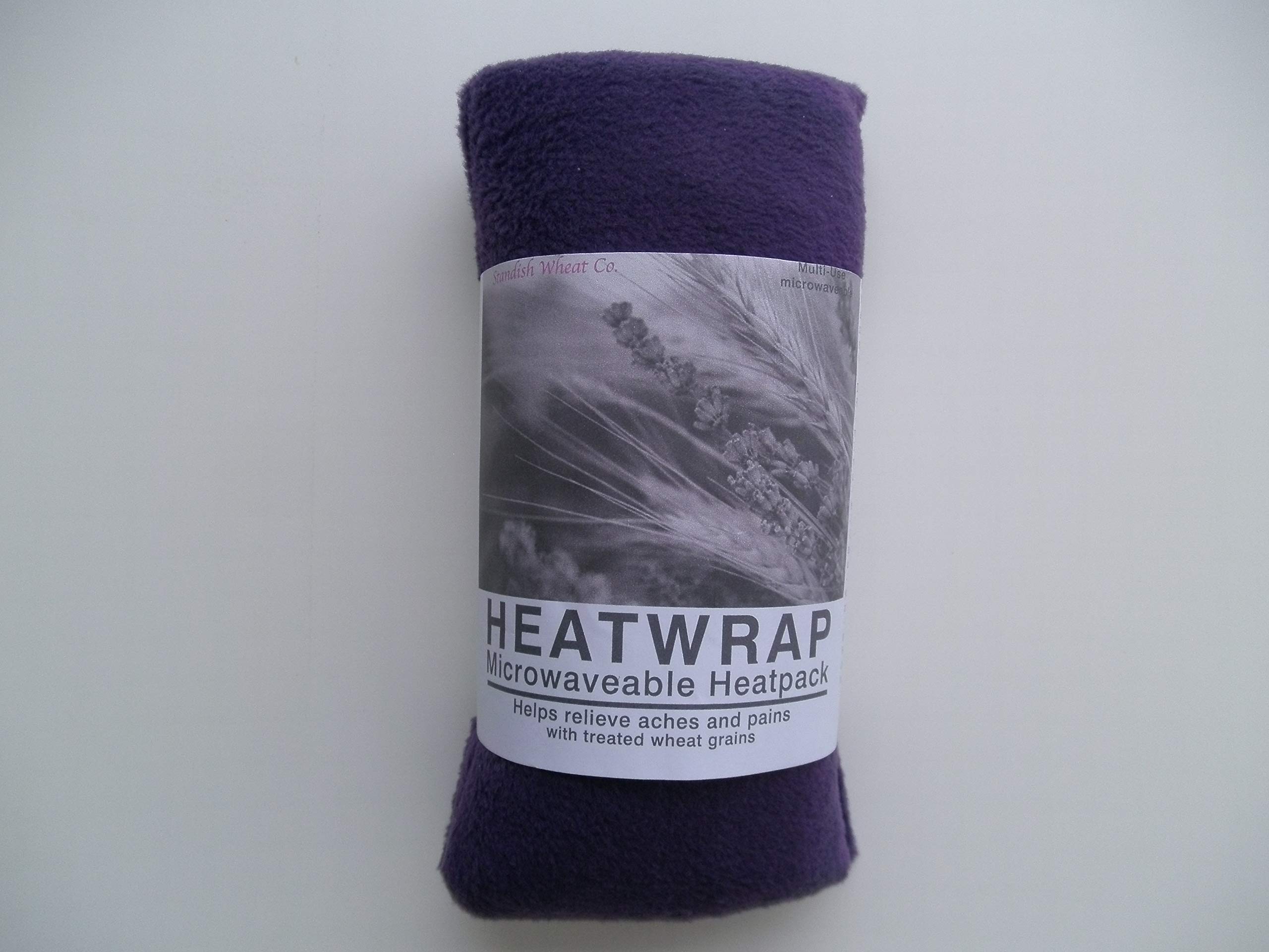 Microwave Fleece Wheat Bag - Purple - UNSCENTED