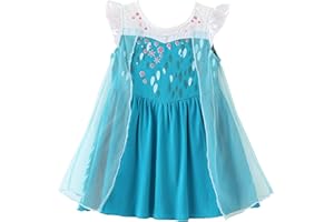 Dressy Daisy Princess Dress Up Clothes Halloween Fancy Party Tulle Skirt Summer Outfit for Baby & Toddler Girls