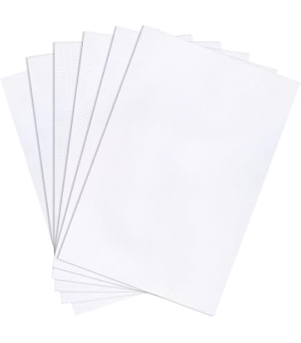 Tela Aida Para Punto De Cruz - 9 Agujeros Por Pulgadas, Color Marfil - Ideal Para Principiantes Y Proyectos Con Hilos Gruesos