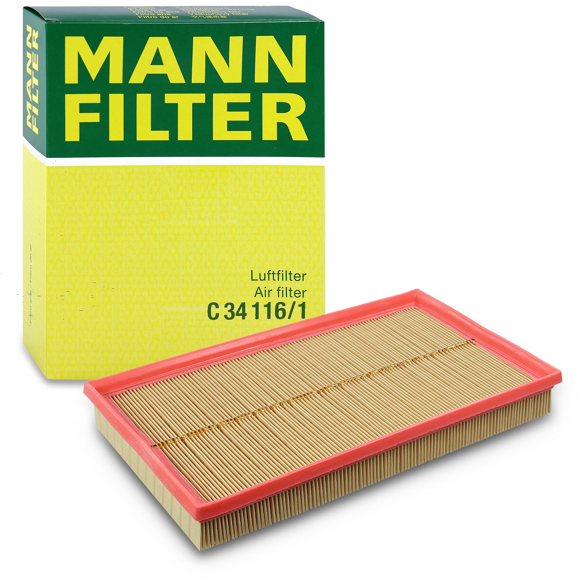 MANN-FILTER C 34 116/1 Air Filter - for Cars + Transporters