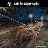 PoyPet No Pull Dog Harness Reflective Front Chest Clip Pink Small view 5