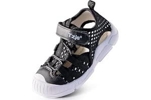 TZJS Boys Girls Water Shoes Kids Lightweight Beach Sport Sandals Breathable Quick Dry Swimming Sandals for Toddler