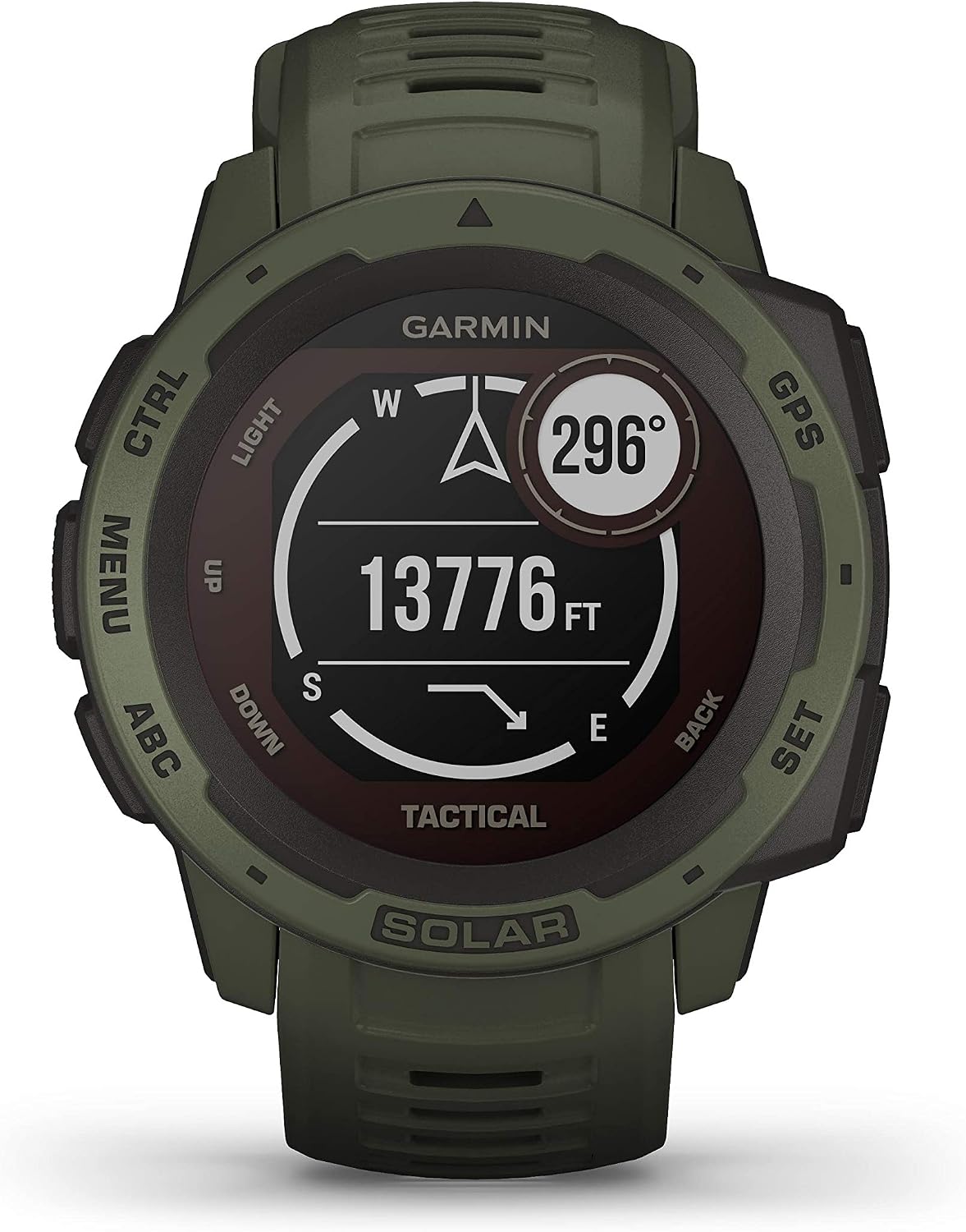 Garmin Instinct Solar Tactical, Solar-powered Rugged Outdoor Smartwatch with Tactical Features - Image 5