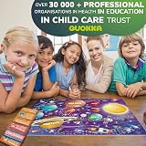QUOKKA Giant Space Puzzle 70 pc 90x60 cm Floor Puzzle for Kids 3-5 view 6