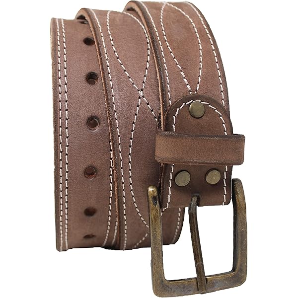 小物 Holeless Leather Classic Belt Graphpaper) Holeless Leather Classic Belt (GU253-90560B