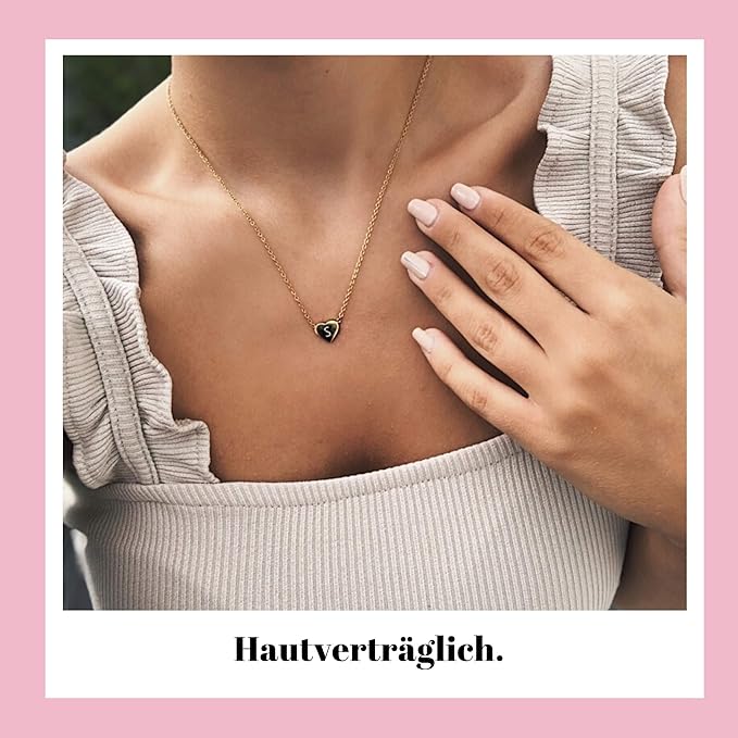 Good Designs Damen Halskette Mit Kleinem Herz Anhanger Mit Buchstabe Goldene Herzkette Mit Initialen G Gabriele Galadriel Gerda Gertrud Gina Gisela Greta Gudrun Gabriel Georg Gerd Gerhard Gero Amazon De Bekleidung