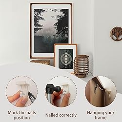 Gdfmsc Square 4x4 Picture Frame with Mat for