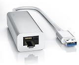 CSL USB 3.0 to RJ45 Gigabit Ethernet Network Adapter Mac OS X Windows Silver view 2