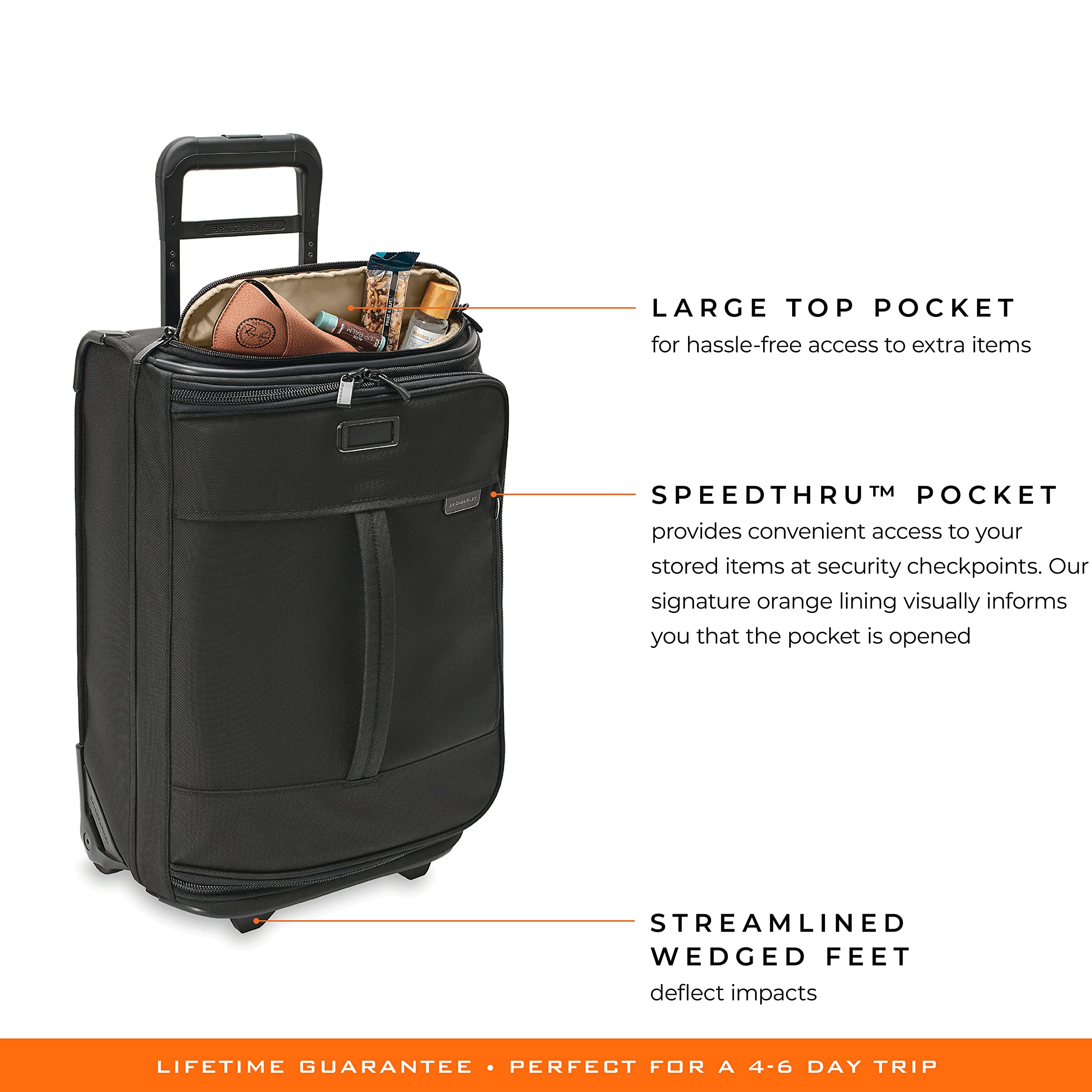 Briggs & Riley Travel Duffel Bag - Weekender & Overnight Luggage for Women & Men, Softside Bag