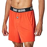 Stacy Adams Men's Boxer Short, red, L
