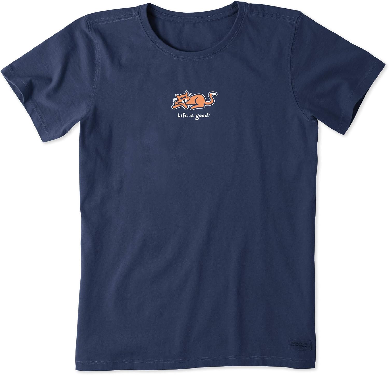 Life is Good Women's Womens Vintage Crusher T-Shirt: Clothing