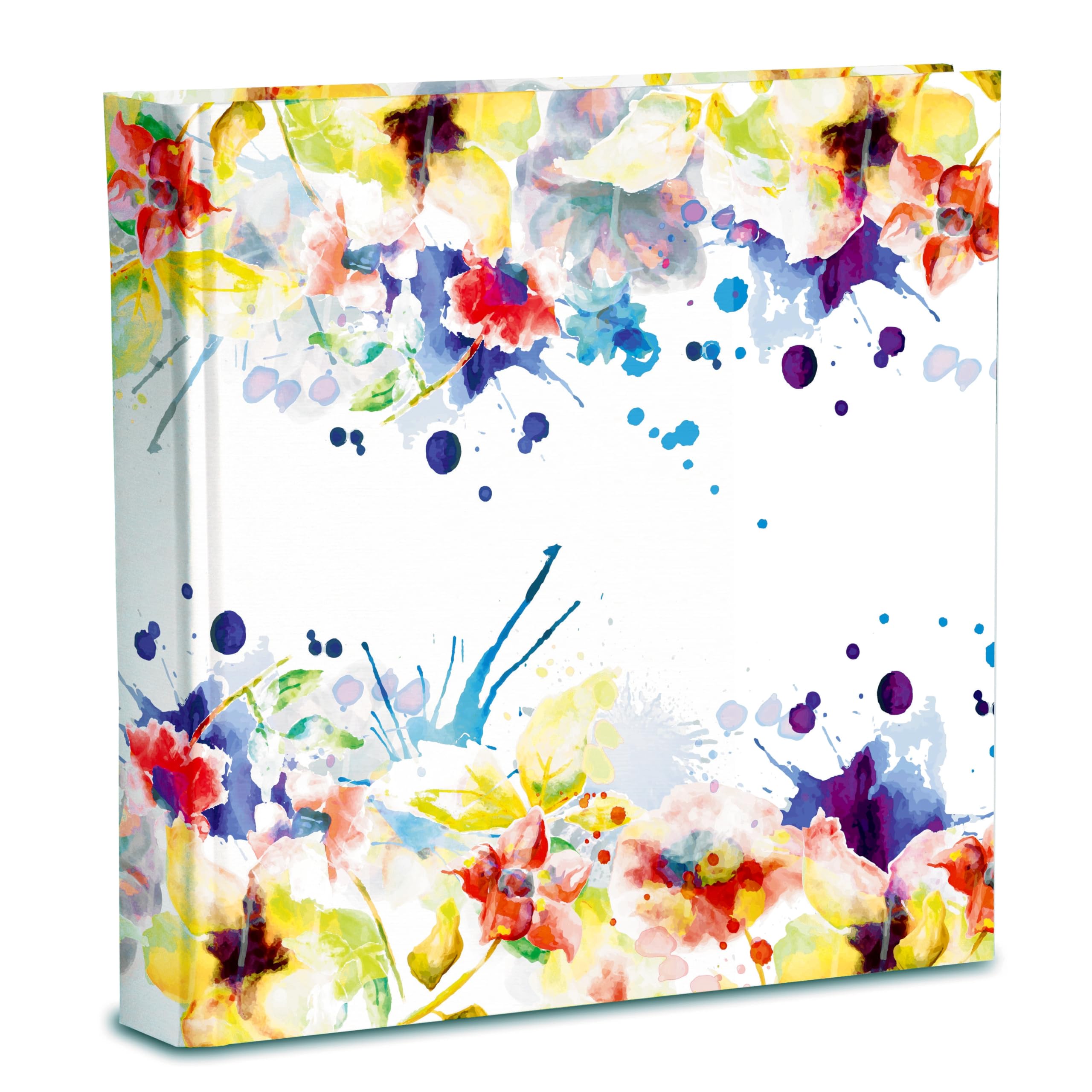 Mareli Photo Album 31X31 Floral Design, 80 Pages with Tissue