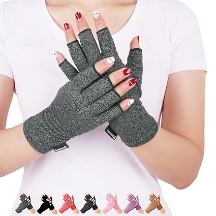 DISUPPO Arthritis Handschuhe für Herren Damen, Arthritis Kompressions-Handschuhe Gloves wirkt schmerlindernd bei Rheumatoide,