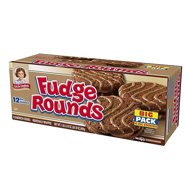 LITTLE DEBBIE INDIVIDUALLY WRAPPED FUDGE ROUNDS