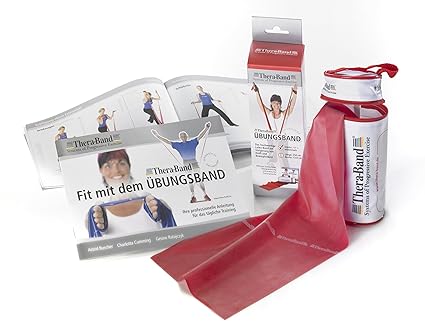 Thera-Band Übungsband im Reißverschlussbeutel, 2,5m
